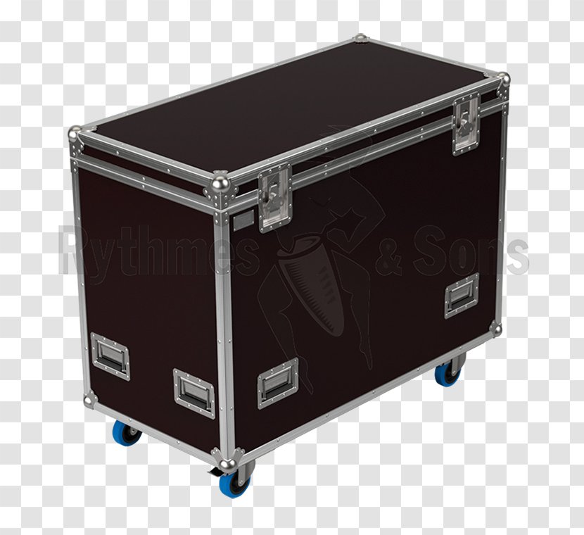Road Case Trunk Box Transport Rythmes & Sons - Concert - Cable Organizer Transparent PNG