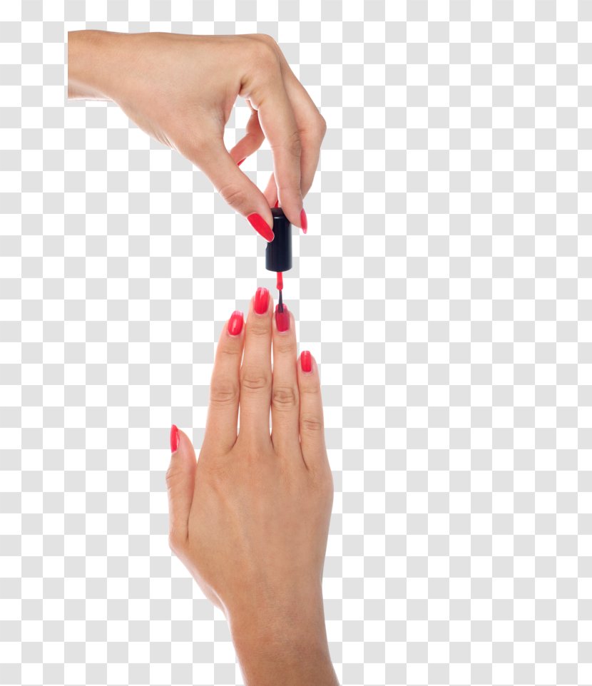 Nail Polish Manicure Clippers - Hand Model Transparent PNG