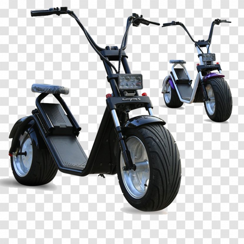 Electric Vehicle Motorcycles And Scooters Car - Scooter Transparent PNG