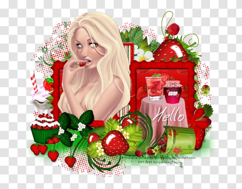 Christmas Ornament Strawberry Gift Character - Fictional Transparent PNG
