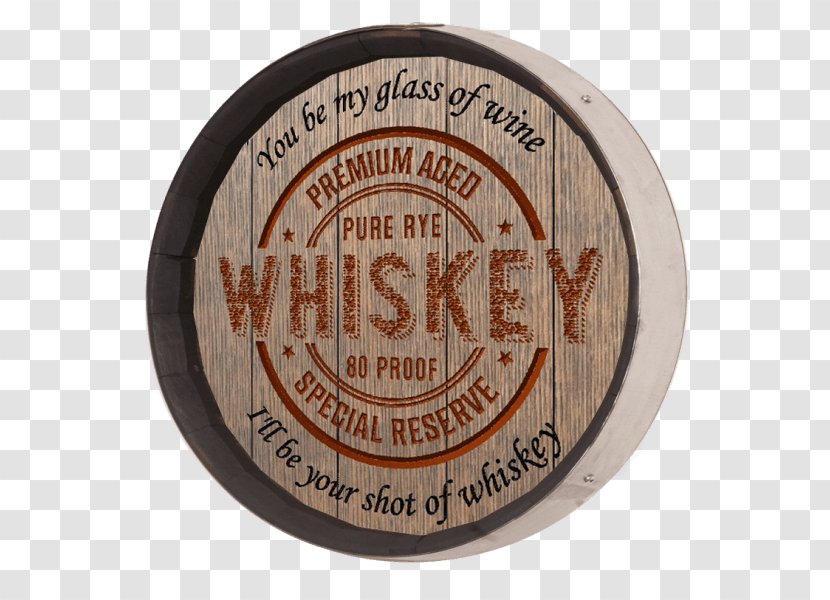 Single Barrel Whiskey Wine Label - Smoker Transparent PNG