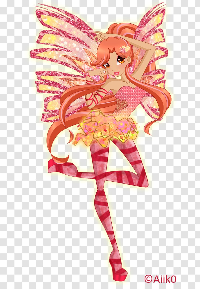 Fairy Bloom Musa Sirenix Stella - Winx Club - Wings Cosplay Transparent PNG