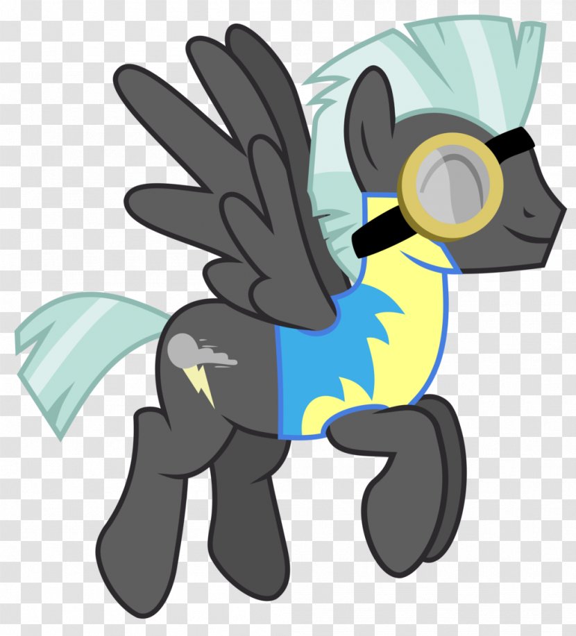 Pony Rarity Rainbow Dash Thunderlane Horse - Rumbling Thunder Transparent PNG