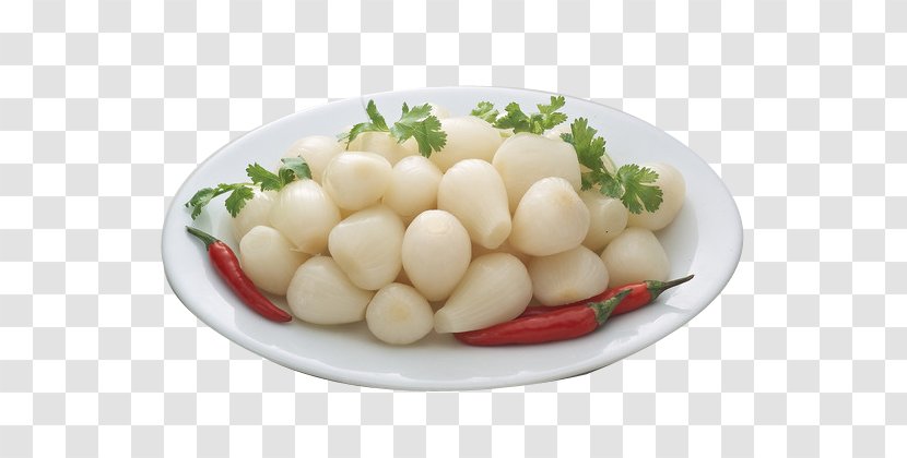 Garlic Fish Ball Vegetarian Cuisine - Food Transparent PNG