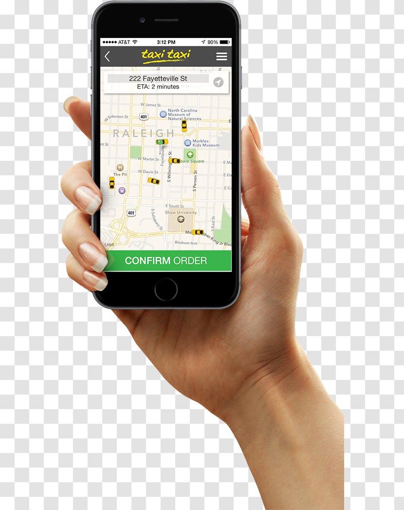 Smart Lock Smartphone Mobile Phones - Yale - Taxi App Transparent PNG