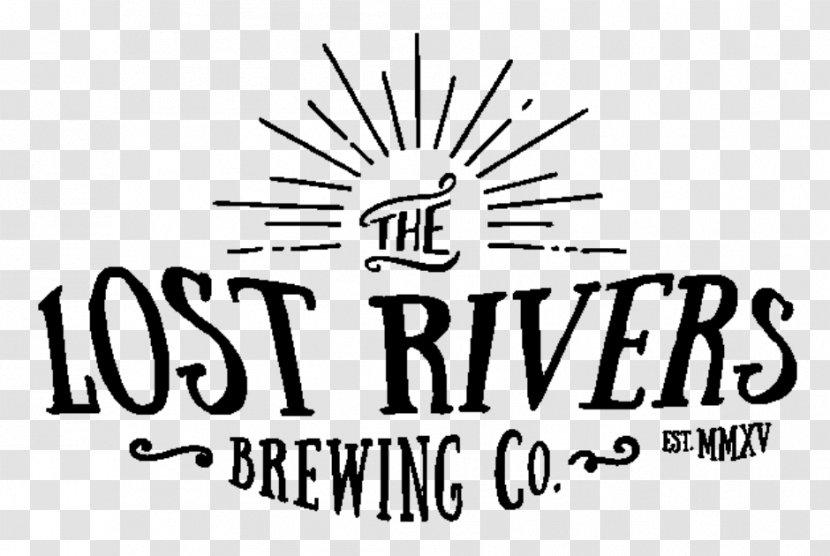 Beer Brewing Grains & Malts Ale Brewery Lost Rivers - Black And White Transparent PNG