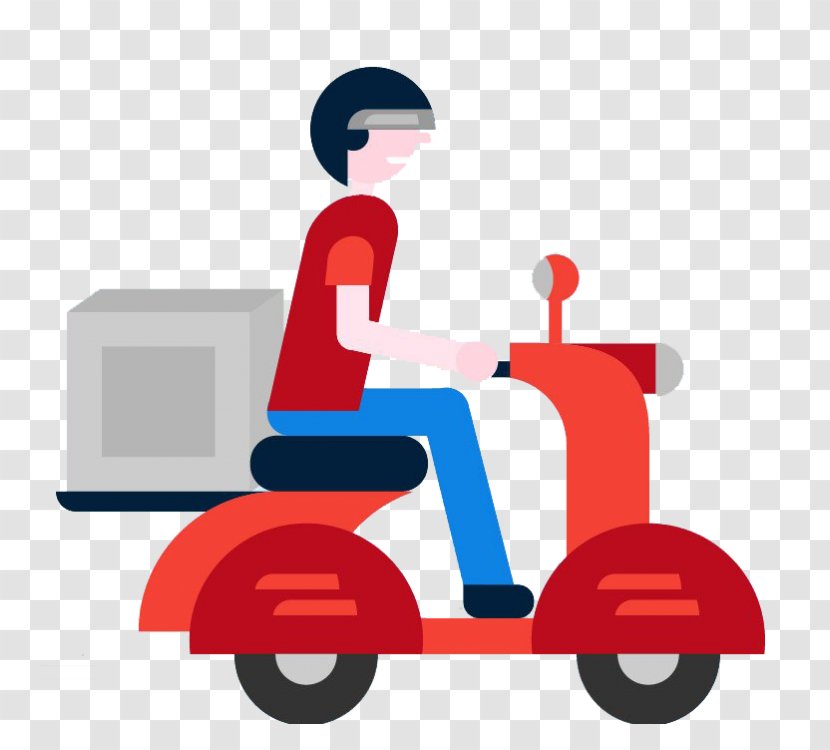 Motor Vehicle Mode Of Transport Clip Art Scooter - Riding Toy Transparent PNG