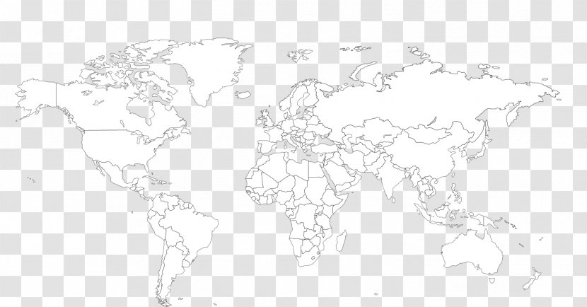 World Economy Sketch Success In A Global Figure Drawing - Destination Map Transparent PNG