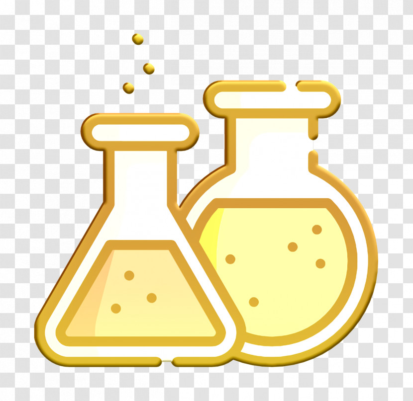 University Icon Chemistry Icon Flask Icon Transparent PNG
