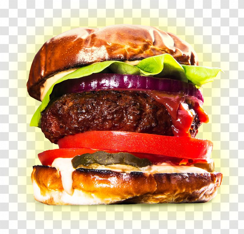 Junk Food Cartoon - Buffalo Burger - Bun King Grilled Chicken Sandwiches Transparent PNG