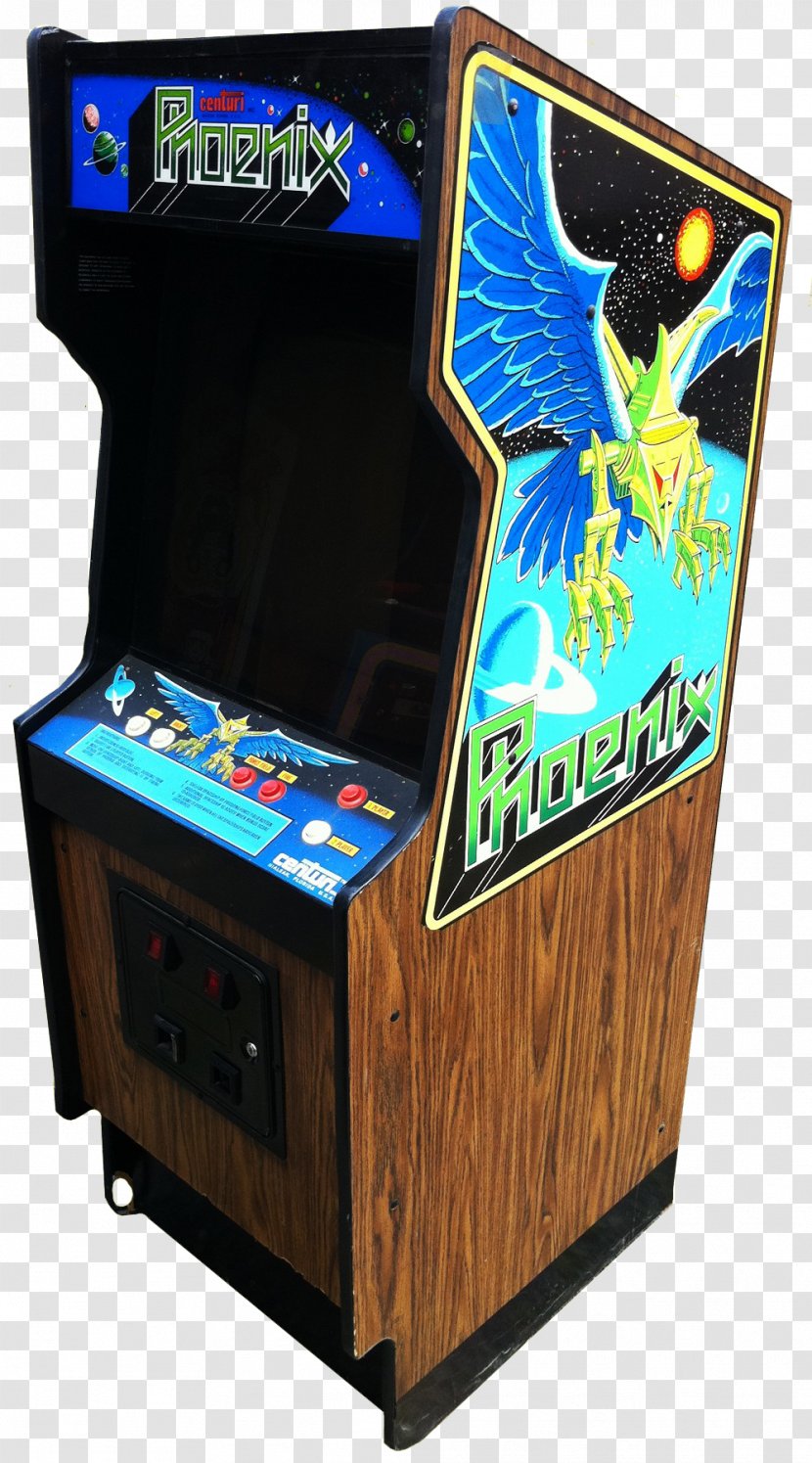 Phoenix Arcade Game Cabinet Galaga Chelnov - Atari 2600 Transparent PNG