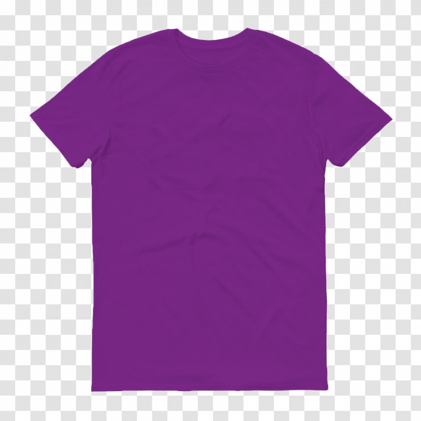 T-shirt Purple Sleeve Gildan Activewear - Lavender - Bright Transparent PNG