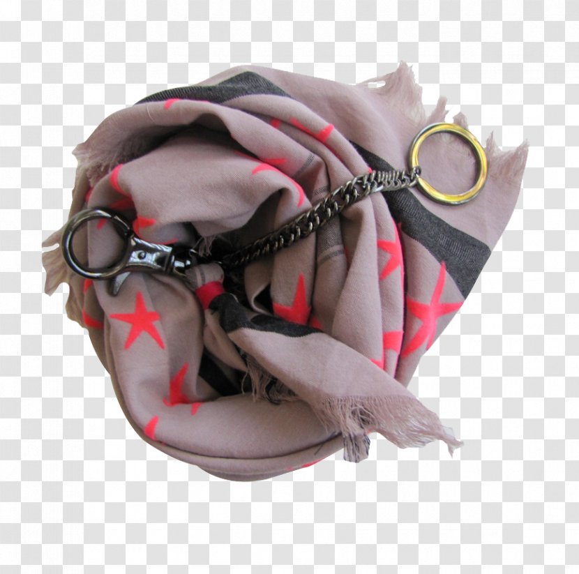 Scarf Pink M - Fashion Accessory - Keychain Shape Transparent PNG