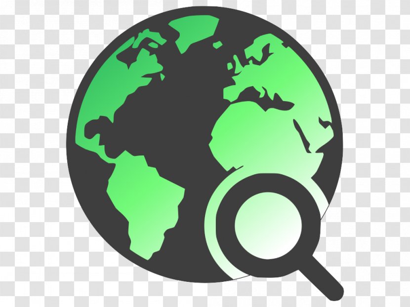 Globe World - Blank Map - Parched Transparent PNG