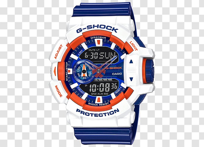 G-Shock GA-400 Shock-resistant Watch Casio - Clock Transparent PNG