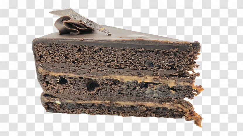 Sachertorte Flourless Chocolate Cake Brownie - Frozen Dessert - Croissant Coffee Transparent PNG