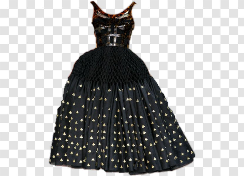 Paris Fashion Week Show Designer Haute Couture - Little Black Dress - Mcqueen Transparent PNG