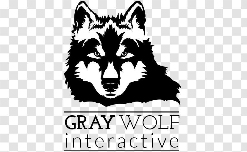 Gray Wolf Logo Whiskers Snout Font - Wildlife - Loneto Transparent PNG