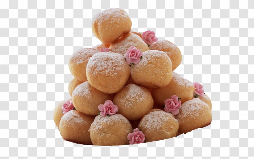 Doughnut Profiterole Candy Dessert - Confectionery - Elastic Tender Shrimp Balls Transparent PNG