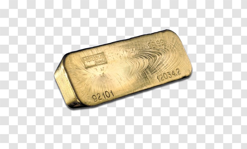Gold Bar Good Delivery Heraeus As An Investment - Various Transparent PNG