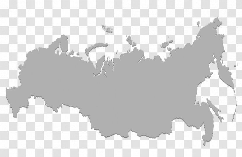 Russia Map Royalty-free - Royaltyfree Transparent PNG
