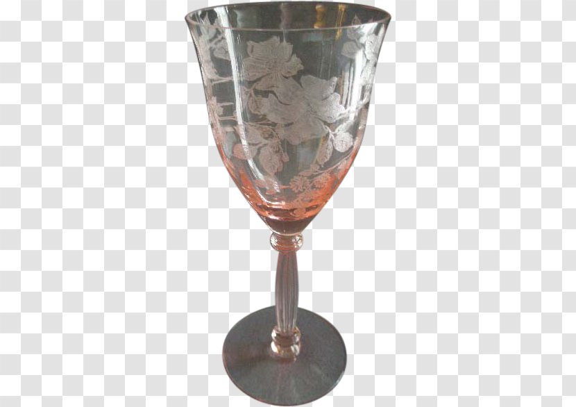 Wine Glass Champagne Stemware Cocktail - Drinkware Transparent PNG
