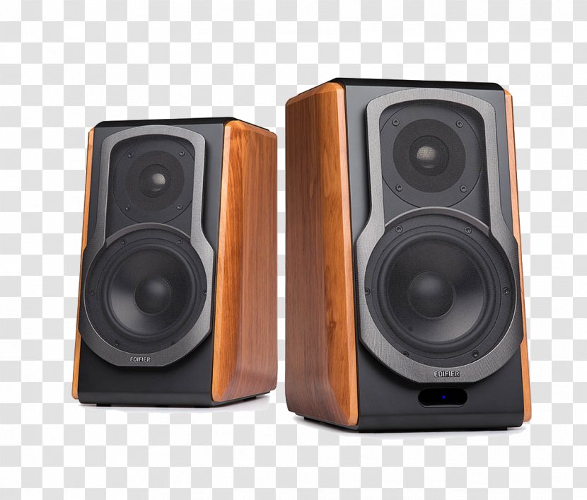 Loudspeaker Edifier Bookshelf Speaker Studio Monitor Subwoofer - Aptx - Mx4 Front Speakers HiFi Transparent PNG