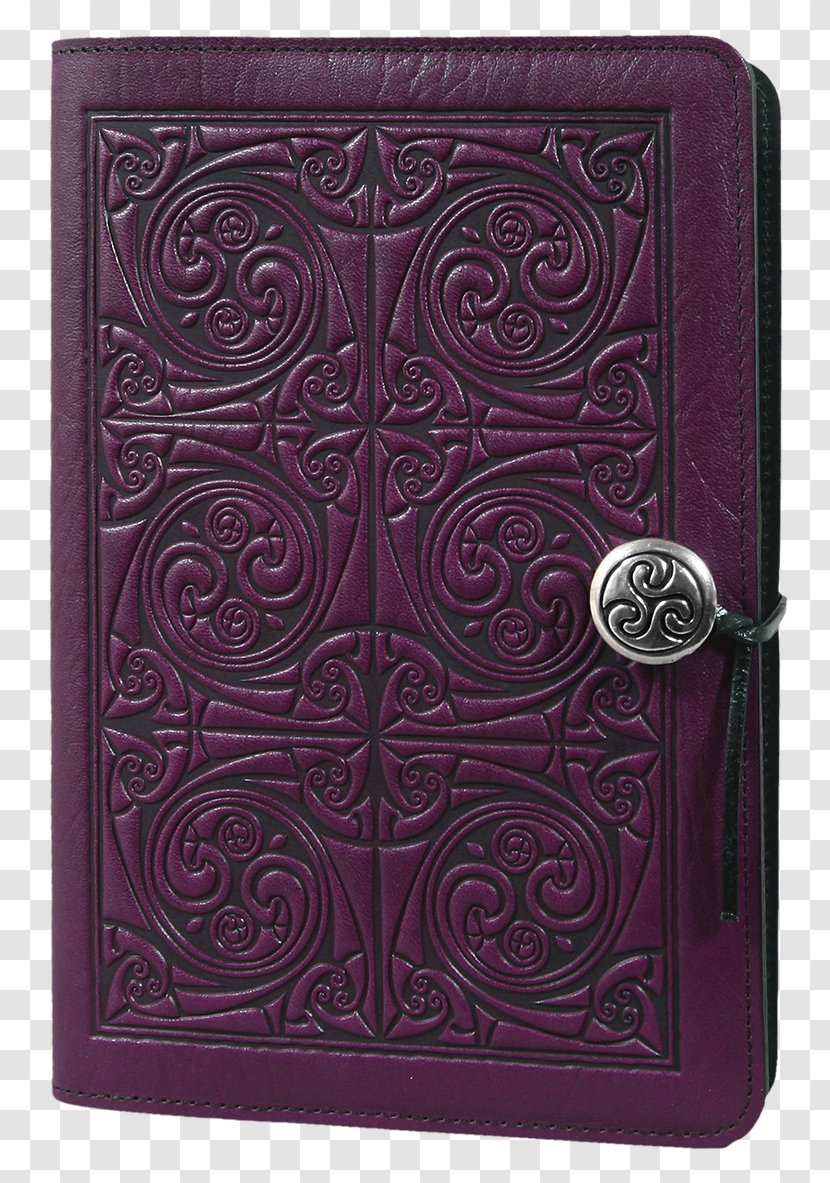 Book Cover Moleskine Leather Notebook Pattern - Magenta - Design Transparent PNG