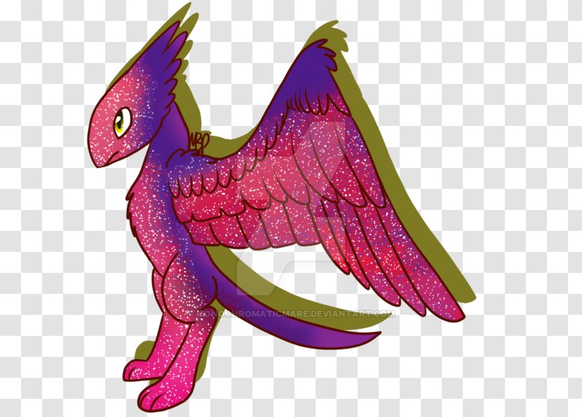 Pink M Legendary Creature - Mythical - Monochromatic Transparent PNG