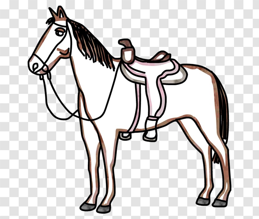 Mule Horse Bridle Pony Common Craft - Rein - Western Saddle Transparent PNG