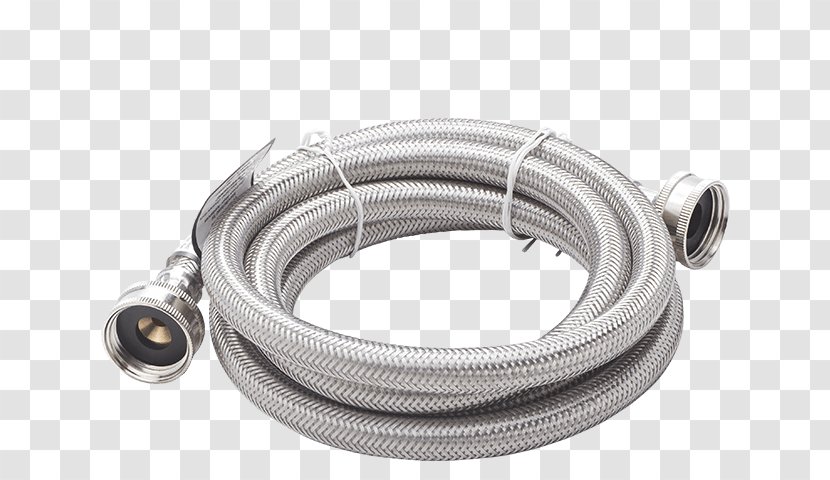 Washing Machines Frigidaire Laundry Hose Stainless Steel - Hardware - Dishwasher Tray Transparent PNG