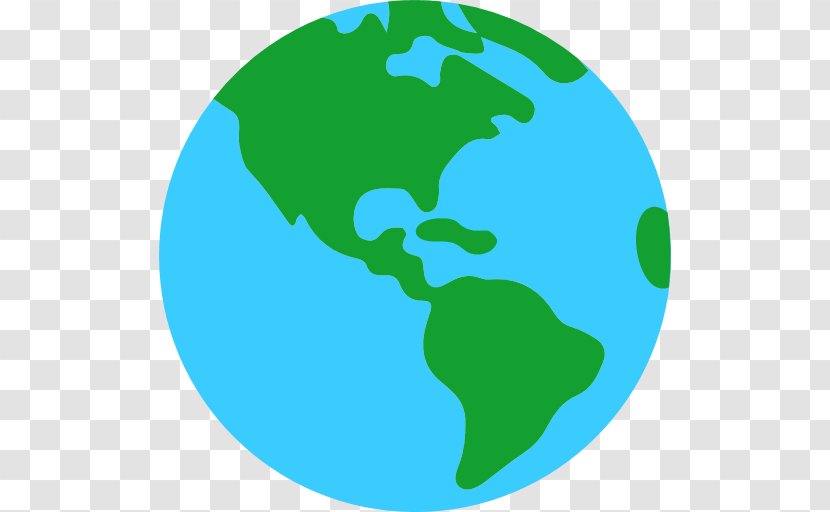 Globe World Earth Americas Emoji - Bactrian Camel Transparent PNG