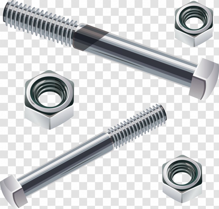 Bolt Screw Nut Stainless Steel Fastener - Tool - Screws Nuts Transparent PNG
