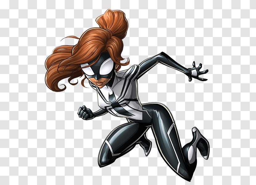 Spider-Man Anya Corazon Spider-Woman (Jessica Drew) Venom Gwen Stacy - Ultimate Spiderman - Spider Woman Transparent PNG