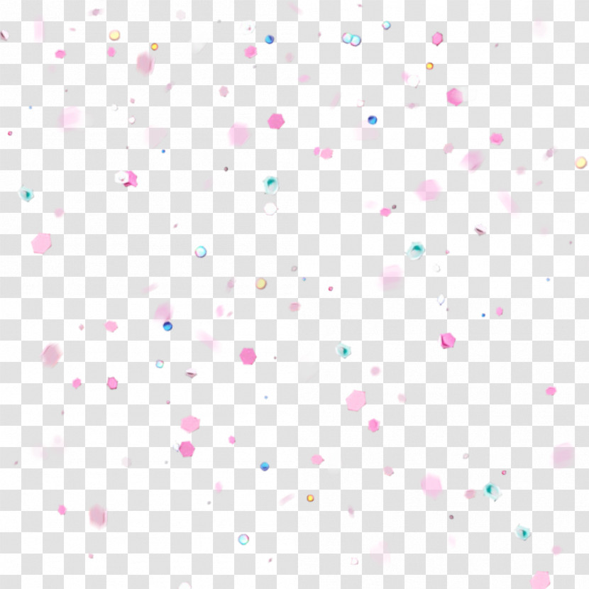 Pink Pattern Line Confetti Transparent PNG