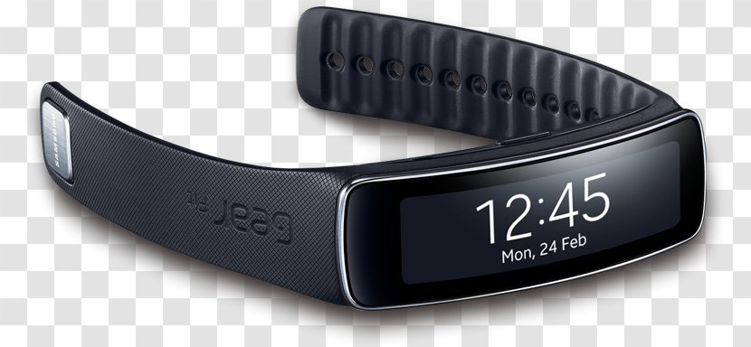 Samsung Gear Fit Galaxy S5 Activity Tracker Smartwatch - Watch - Samsung-gear Transparent PNG