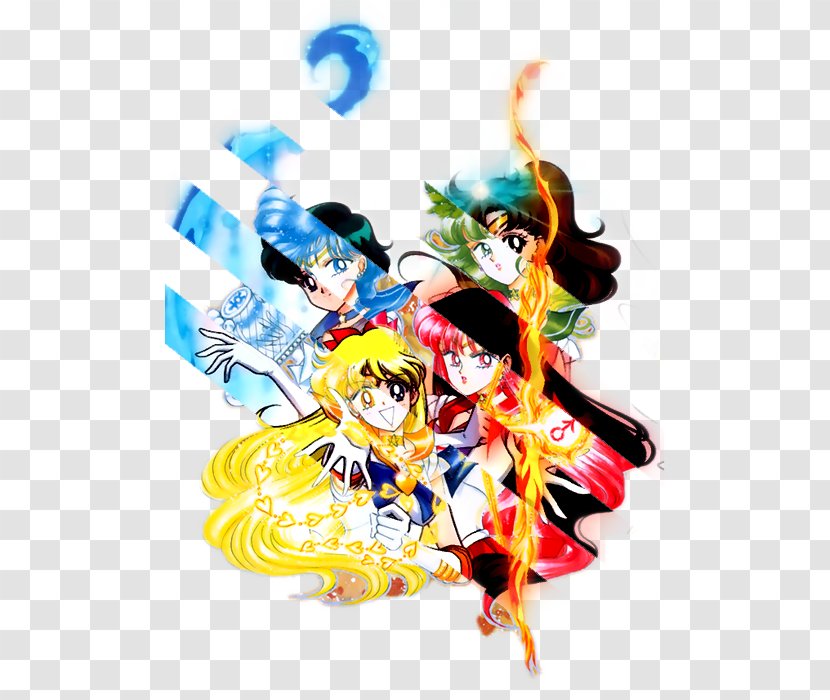 Sailor Mercury Moon It Still Flows Character - Heart Transparent PNG