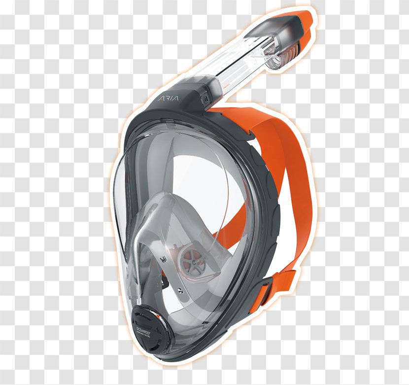 Diving & Snorkeling Masks Full Face Mask Scuba - Spearfishing Transparent PNG