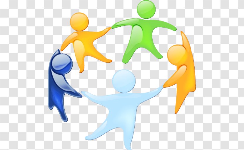 Clip Art Collaboration Interaction Team Gesture - Sharing Transparent PNG