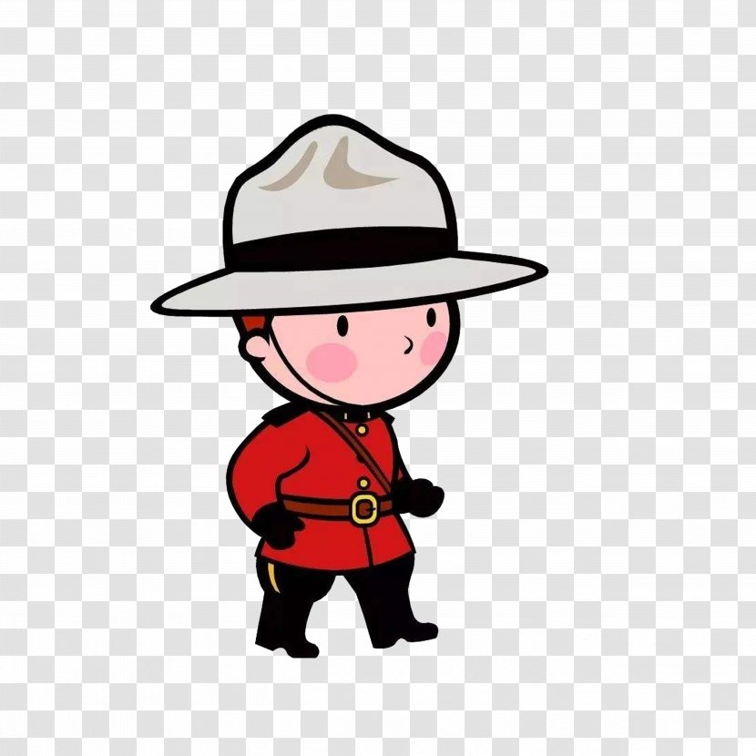 Canada Royal Canadian Mounted Police Clip Art - Headgear - Military Posture Of Foreign Soldiers Transparent PNG