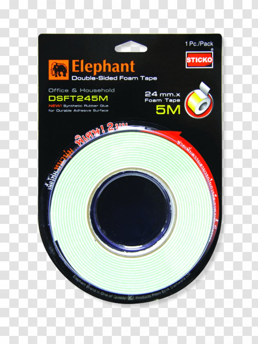 Adhesive Polyurethane Elephantidae Meter Material - Rubber Stamp - Corrugated Tape Transparent PNG