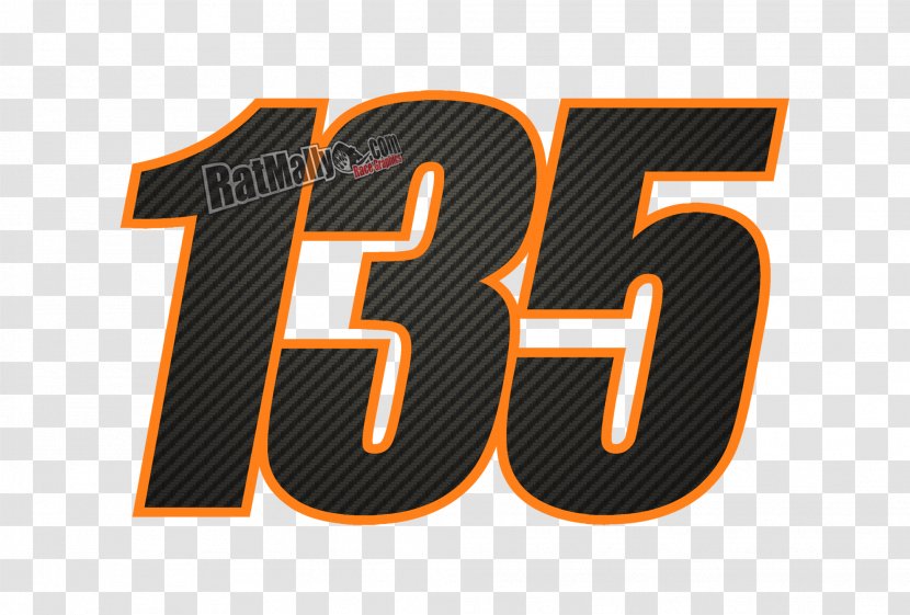 Logo Number Sportswear - Orange - Design Transparent PNG
