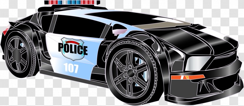 Police Car Officer Clip Art - Sports Transparent PNG