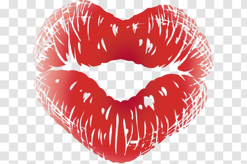 Kiss Lip - Cartoon - Lips Image Transparent PNG