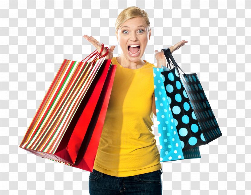 Shopping Stock Photography Woman Bag Clothing - Used Good Transparent PNG