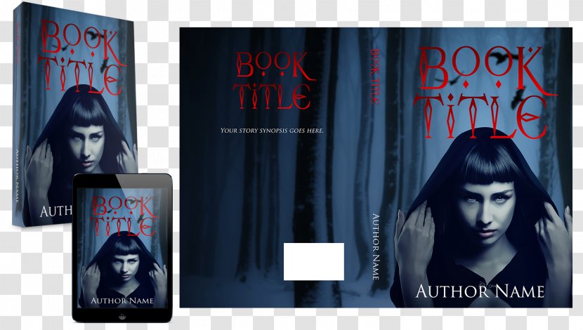 Horror - Book Cover Design Transparent PNG