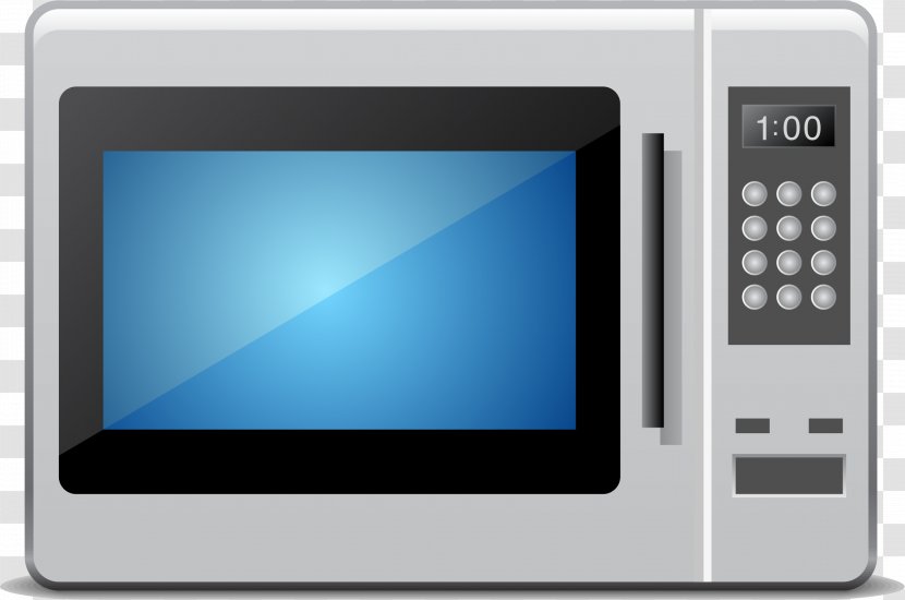 Microwave Oven Home Appliance Electronics - TV Vector Element Transparent PNG