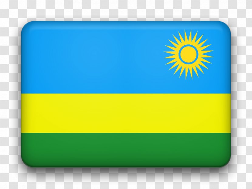 Flag Of Rwanda Western Province National Telephone Numbering Plan - Yellow - Country Transparent PNG