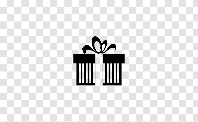 Gift Ribbon Decorative Box - Black - Giftbox Transparent PNG