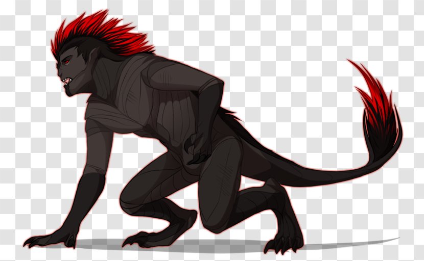 Demon Carnivora Legendary Creature Tail - Carnivoran Transparent PNG
